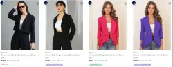 KOTTY Womens Readymade Blazers upto 92% Discount