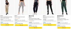 kotty womens track pants starts @ ₹317