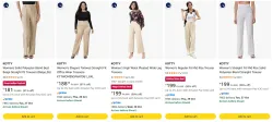 KOTTY Womens Trouser at minimum 87% Discount