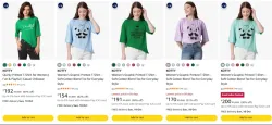 KOTTY Womens T Shirt upto 92% Discount