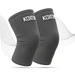 Koxtons Knee Caps for Women and Knee Support for Men, Anatomically Designed with 3D Seamless & Angular Design for Enhanc