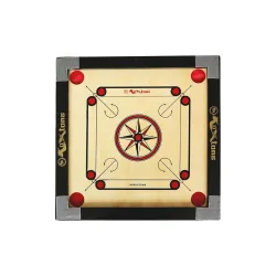 KOXTONS - Carrom Board Small 1.5 Border (Premium) with STRICKER & Accessories