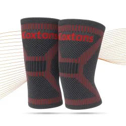 KOXTONS Knee Caps for Women and Knee Support for Men, Anatomically Designed with 3D Seamless & Angular Design for Enhanc