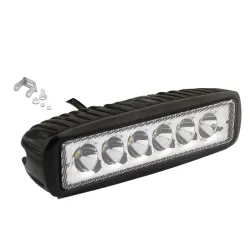 Kozdiko 6 LED Fog Light Work Light Bar Spot Beam Light White Light Set of 1 Pc for Hero Splendor Pro Classic