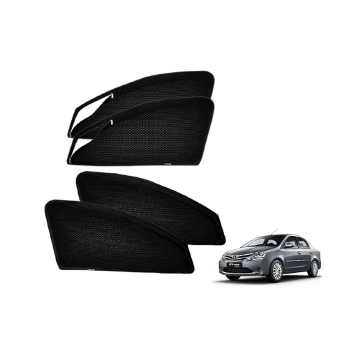 Image of Kozdiko Zipper Magnetic Sunshade for Toyota Etios