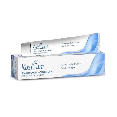 Image of Kozicare Glycolic Acid 12% Face Cream 15g