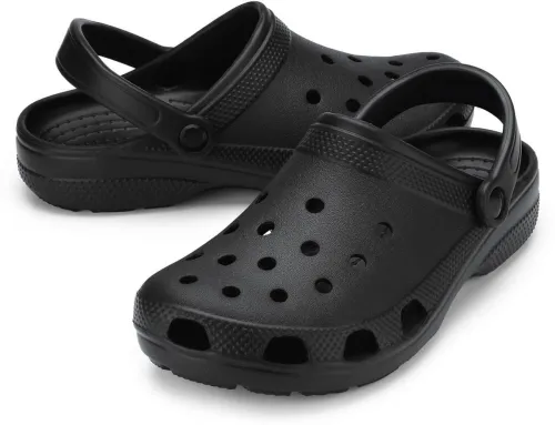 Image of Kraasa Men Casual Sandal (Black , 6)