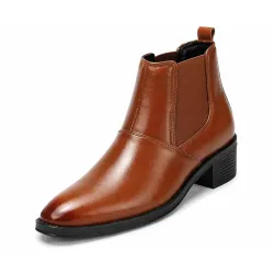 Kraasa Men’s Height Increasing Chelsea Boots