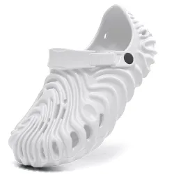 Kraasa Mens Lightweight Classic Clogs Sandals with Adjustable Back Strap