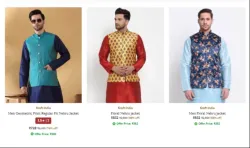 KRAFT INDIA Mens Nehru Jacket Upto 75% OFF