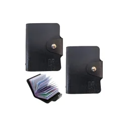 Kraptick 20 slots Cardholder with Double-Sided Slots, Wallet for Cards