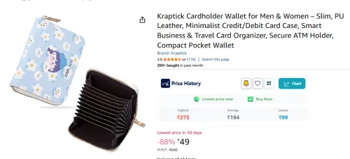 Image of Kraptick Cardholder Wallet for Men & Women