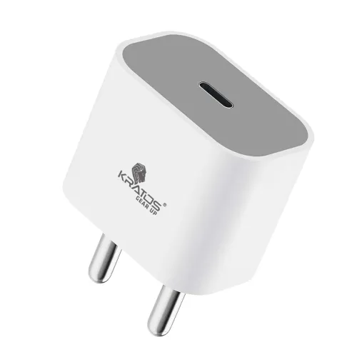 Image of Kratos 20W Charger Compatible for iPhone 16/15/14/13/12/11/10/9/8/7/6/xe/xs/xr