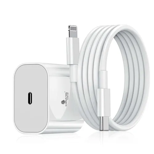 Image of Kratos 20W Original Charger + Lightning Cable (1.2m) for iPhone Series