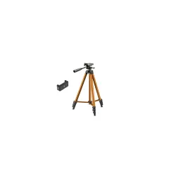 Kratos Aluminum Tripod Stand 51 Inch/130CM with 360° Rotatable Mobile Holder with Handle, Compatible with All Smartphones, DSLR, Adjustable Tripod Stand for Photography & Video Shooting