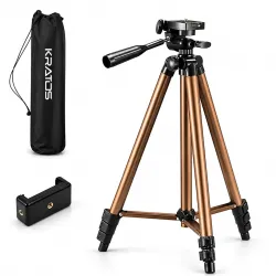 Kratos 51 Inch Aluminum Tripod Stand with Mobile Holder