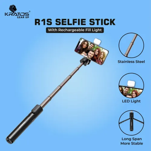 Image of Kratos Bluetooth Selfie Stick