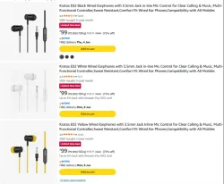 Kratos Earphones starting at ₹99