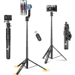 Kratos Magnetic Selfie Stick & Tripod – 53”/135cm,