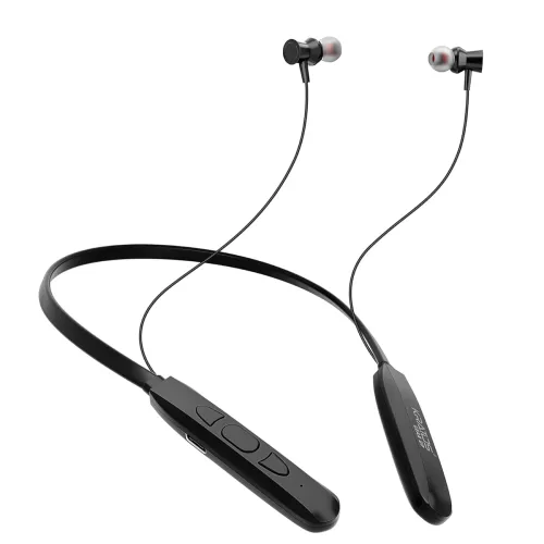 Image of Kratos N1 Neckband Bluetooth Headphones with 30 Hours Playtime with 13mm Drivers, Rich Music Experience, Type C Fast Cha