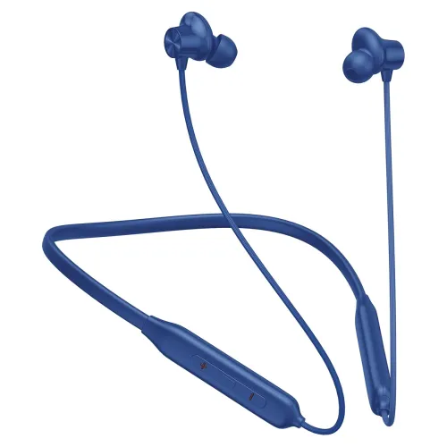 Image of Kratos N4 Bluetooth Neckband with 55H Playtime, Deep Bass, Stereo Sound, HD Calls, Magnetic Earbuds, Type-C Fast Chargin