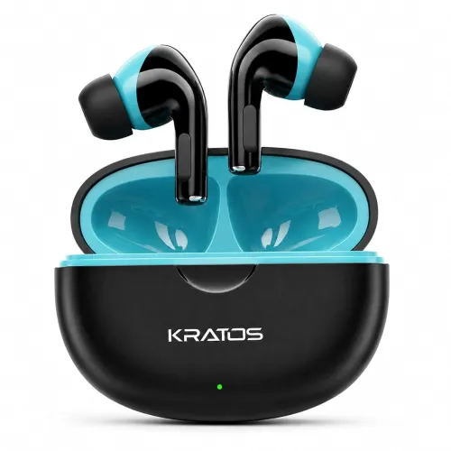 Image of Kratos Pop Wireless TWS Earbuds (60H Playtime, BT v5.3)