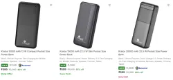 Kratos Power Banks upto 80% Discount