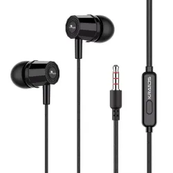Kratos Thump Wired Earphones, Powerful Bass, HD Sound Quality Earphones, Tangle Free Cable, Comfortable in Ear Fit, with