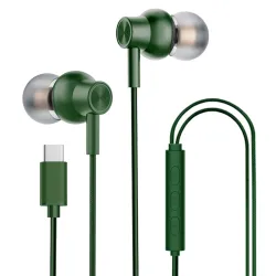 Kratos Tune V6 C Type Earphones Wired Headphones with Mic