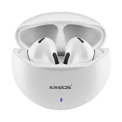 Kratos TW02 Ear Buds Wireless with 60H Playtime, Noise Isolation & Clear Calls, Bluetooth Earbuds with Voice Assistant, Ear Buds with Bluetooth V 5.3 & with Type C Fast Charging, IPX5 TWS Ea...