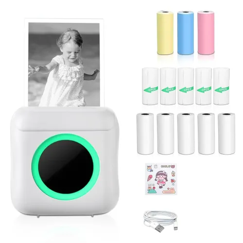 Image of Kravit Bluetooth Mini Printer for Students