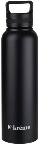 Image of Kreme Lift Black Stainless Steel Bottle (1000ml)