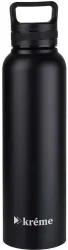 Kreme Lift Black Stainless Steel Bottle (1000ml)