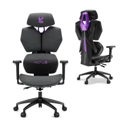 Kreo Actus Mesh Gaming Chair With 3-Point Locking Backrest Adjustable Headrest