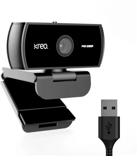 Image of Kreo Owl Lite Full HD Webcam 1080p with Microphone