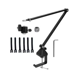 Kreo ROD V2 Boom Arm Studio Grade microphone stand for Streaming, Gaming