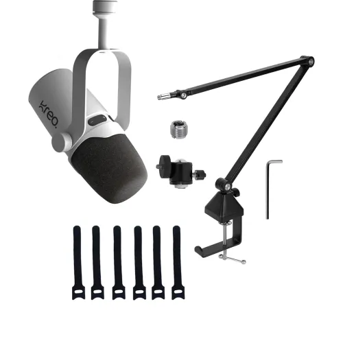 Image of Kreo Kast Dynamic Mic with BoomArm Stand