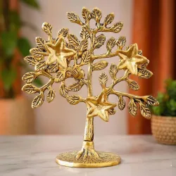 KridayKraft Metal Kalpavriksha Tree Showpiece 