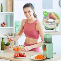 KRISHNPRIYA Multipurpose Vegetable Chopper Cutter 3 in 1 Mandoline Slicer