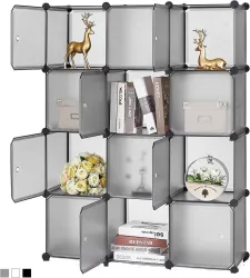 KriShyam Wardrobe PP Collapsible Wardrobe