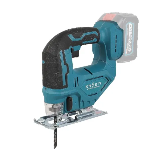 Image of KROST Pro Series 37V Cordless Jigsaw Machine with LED Light, Orbital Settings and 3000 SPM Variable Speed (Bare Tool)