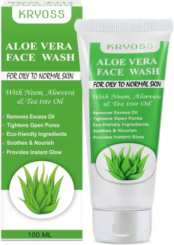 Image of Kryoss Aloevera Face Wash (100 ml)