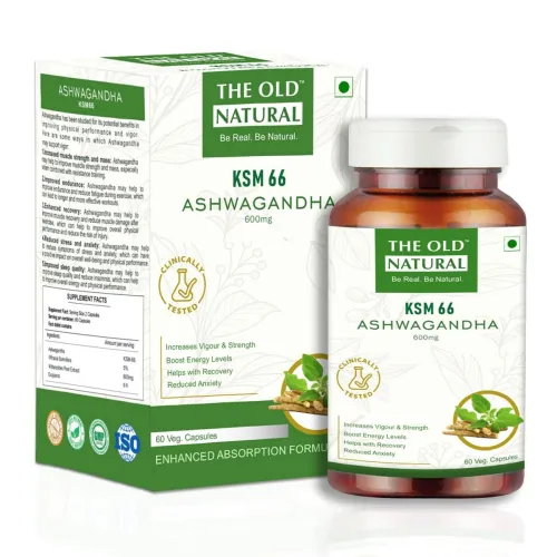 Image of KSM-66 Ashwagandha 600 mg Veg Capsules