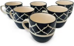 KTCeStore Ceramic  (Multicolor, Cup Set)