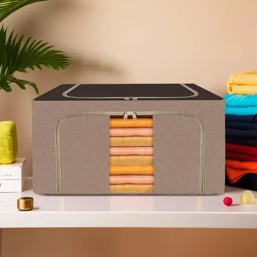 Image of Kuber Industries 24 Liter Clothes Storage Box