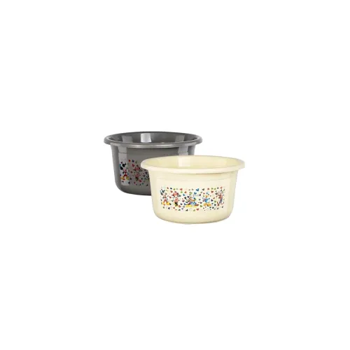 Image of Kuber Industries 2 Pcs Plastic 25 Ltr Bathtub 