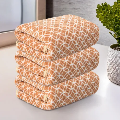 Image of Kuber Industries 3 Pcs Microfiber 19x38 Inch Soft Face Towels for Women and Men