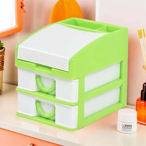 Image of Kuber Industries 3-Layer Drawer Storage Organizer 