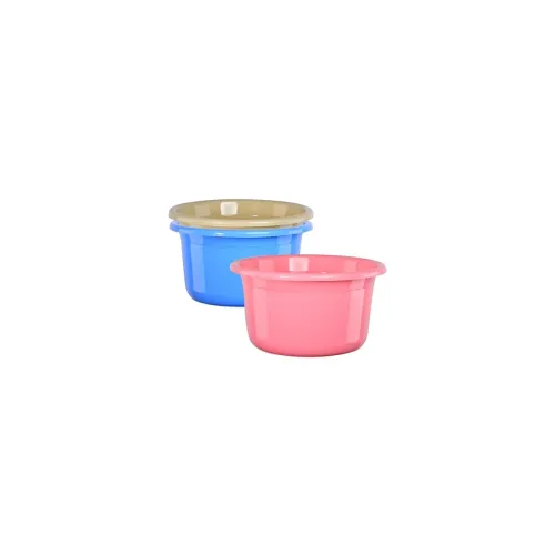 Image of Kuber Industries 3Pcs Plastic 25 Ltr Bathtub 