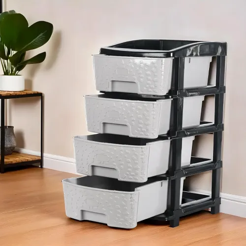 Image of Kuber Industries 4-Layer Drawer Storage Organiser